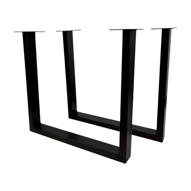 Bordben metal model U - til Plankeborde
