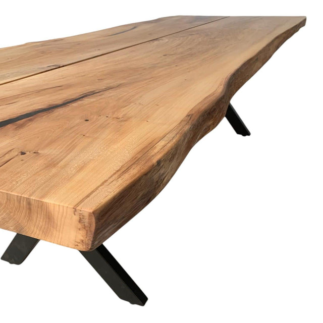 Plankebord i Massivt Elm – 280x110 cm