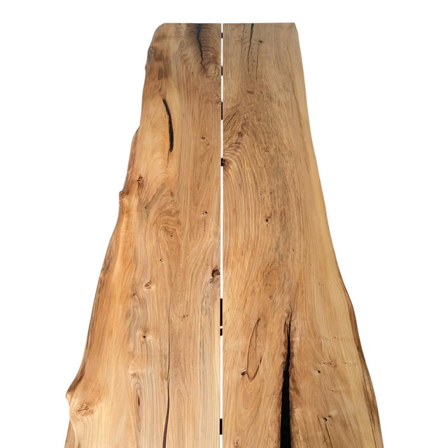 Plankebord i Massivt Elm – 280x110 cm