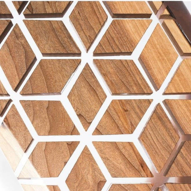 Eksklusivt Valnød Epoxy Spisebord