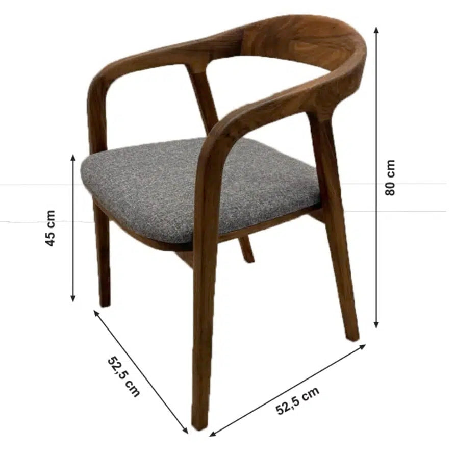 Spisebordsstole med måler Nohr model