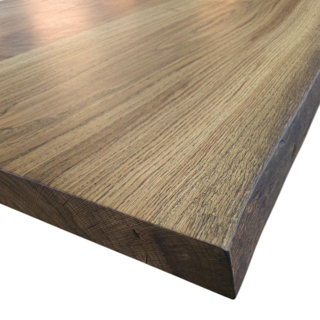 Plankebord egetræ 345 x 90-110cm