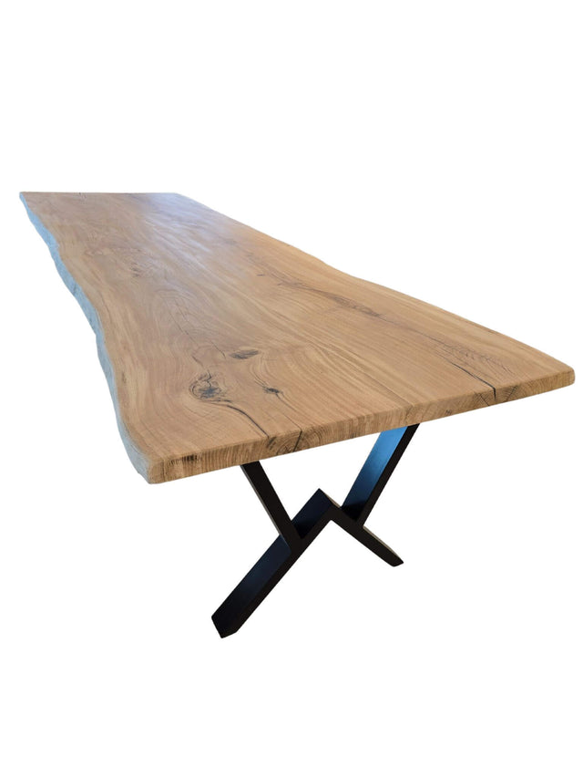 Plankebord i Egetræ - 380x115 cm