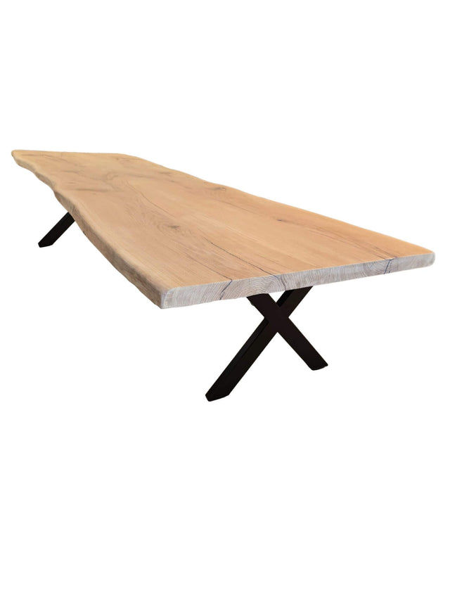 Plankebord i Egetræ - 360x110 cm