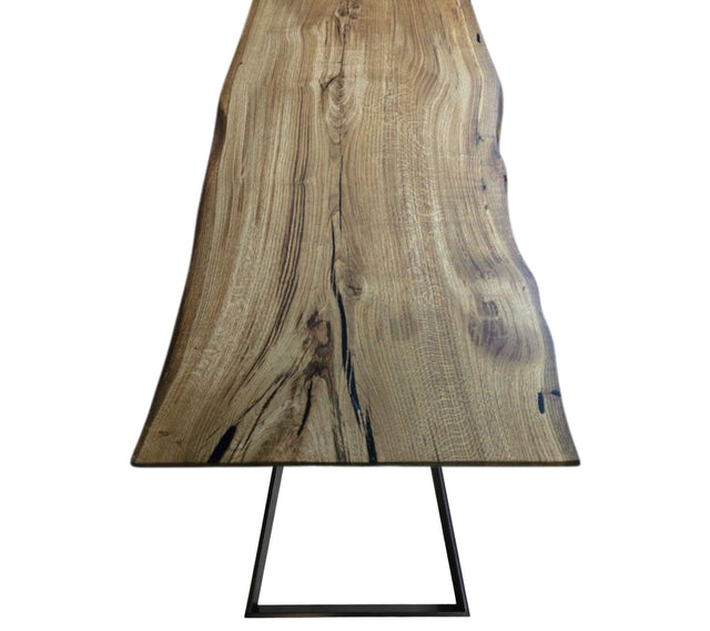 Plankebord i Egetræ – 350x85/107 cm