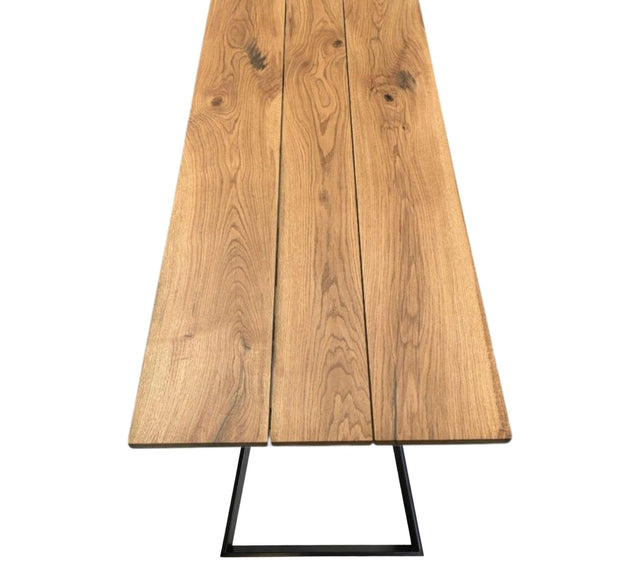 Plankebord i Egetræ – 290x97 cm