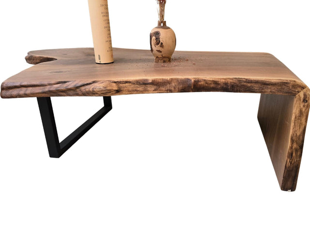 Sofabord Valnød 150×65-94 cm