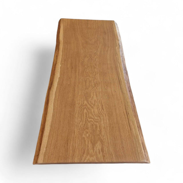 Sofabord i egetræ – 140x65 cm hel planke