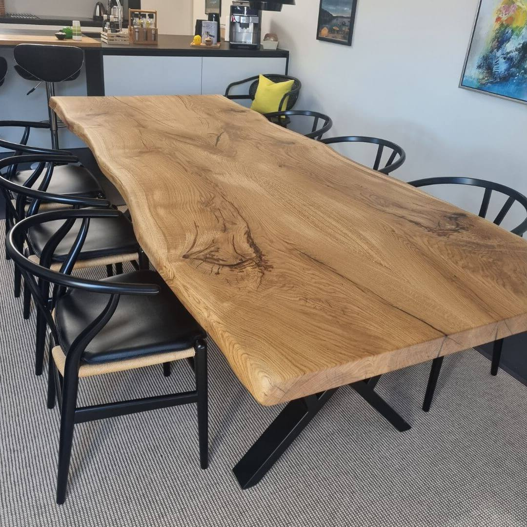 Plankebord i eg - Håndlavet dansk design i massivt egetræ