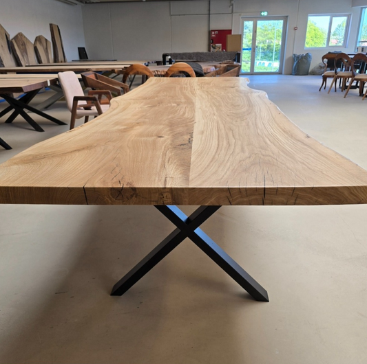 Plankebord i Egetræ – 360x115 cm