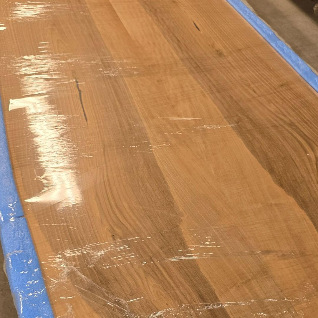 Europæisk valnød rå planke 6 cm tyk til håndlavet plankebord