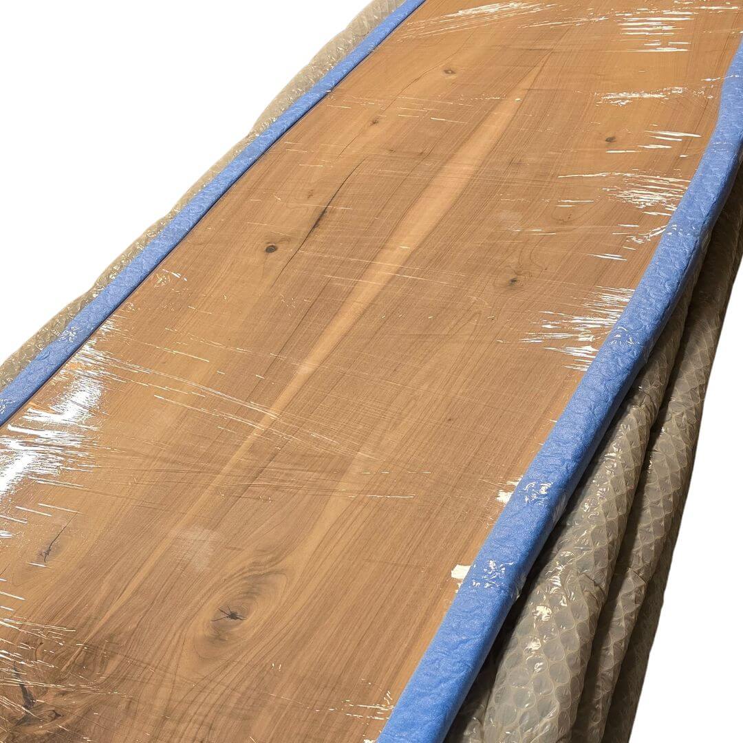 Plankebord i valnød – 290x90 cm