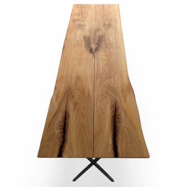 Plankebord i Massivt Elm – 290 x 100 cm