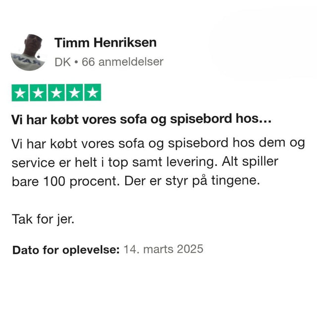 Trustpilot anmeldelse