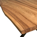 Plankebord Ask med natur kant – 272 x 115 cm