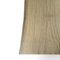 Egetræ Plankebord med Metalben