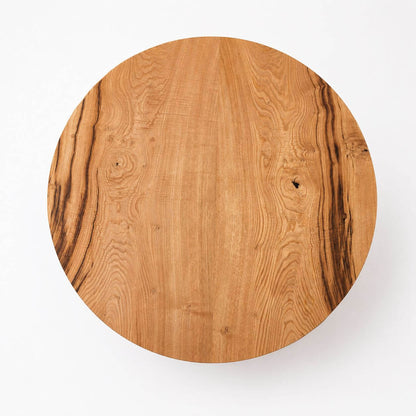 Plankebord Rundt i Kastanjetræ – Ø120 cm