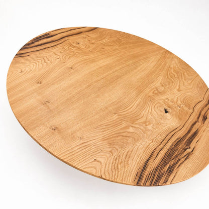 Plankebord Rundt i Kastanjetræ – Ø120 cm