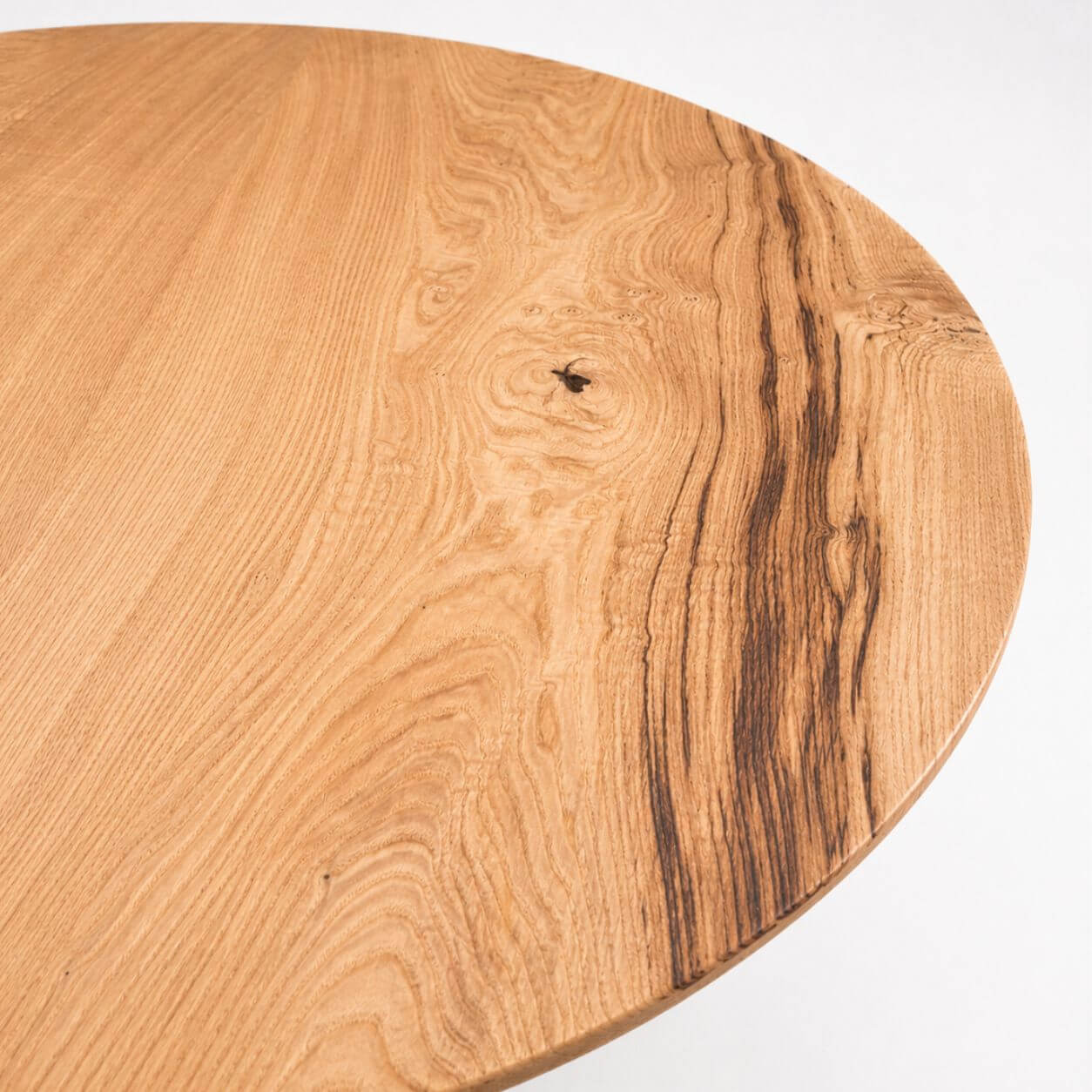 Plankebord Rundt i Kastanjetræ – Ø120 cm