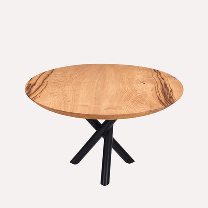 Plankebord Rundt i Kastanjetræ – Ø120 cm