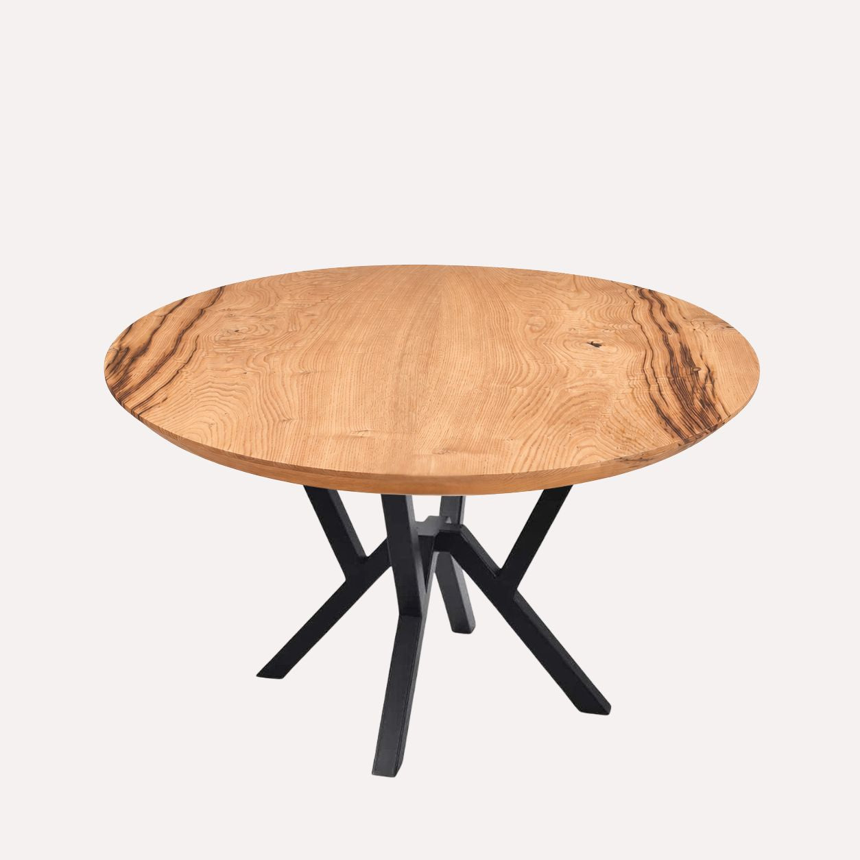 Plankebord Rundt i Kastanjetræ – Ø120 cm
