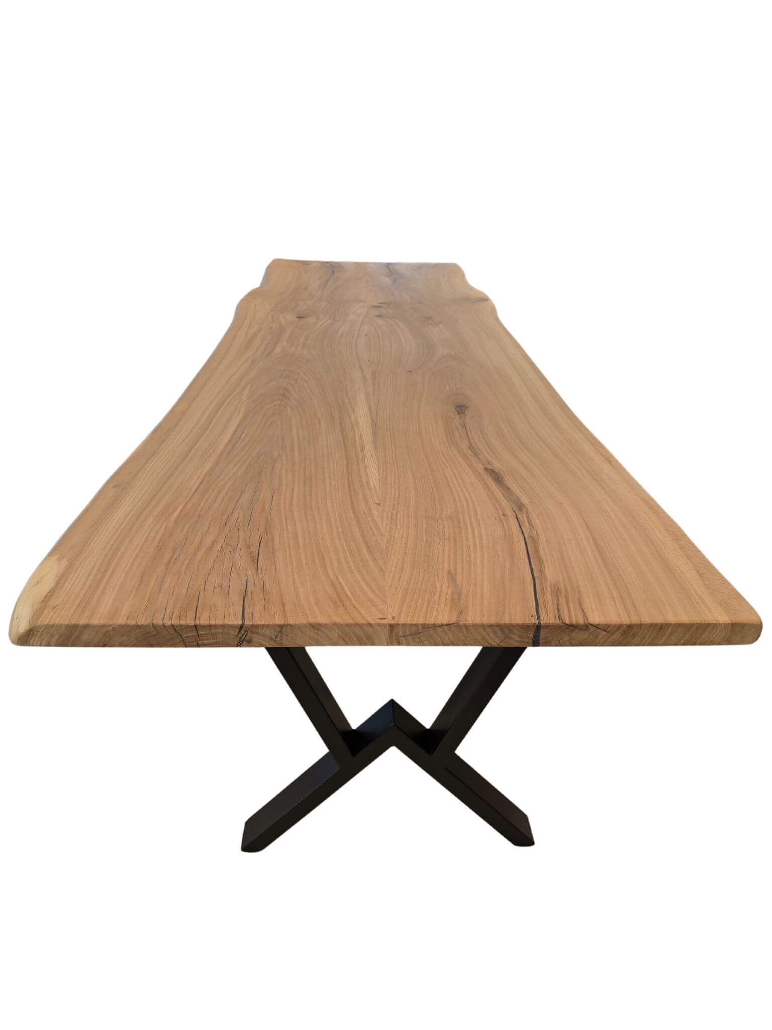 Plankebord i Egetræ - 370x115 cm
