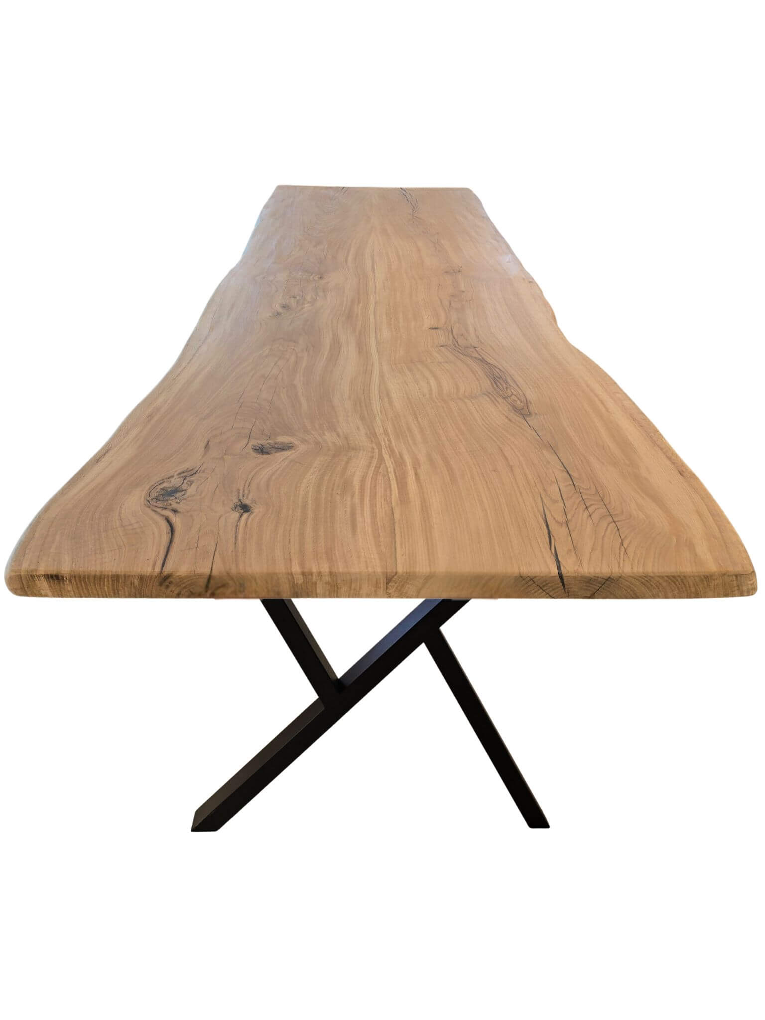 Plankebord i Egetræ - 380x115 cm