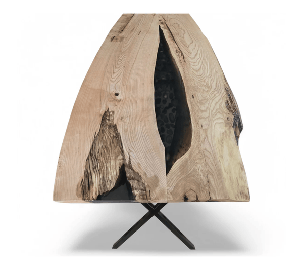 Planebord ask med natur kant