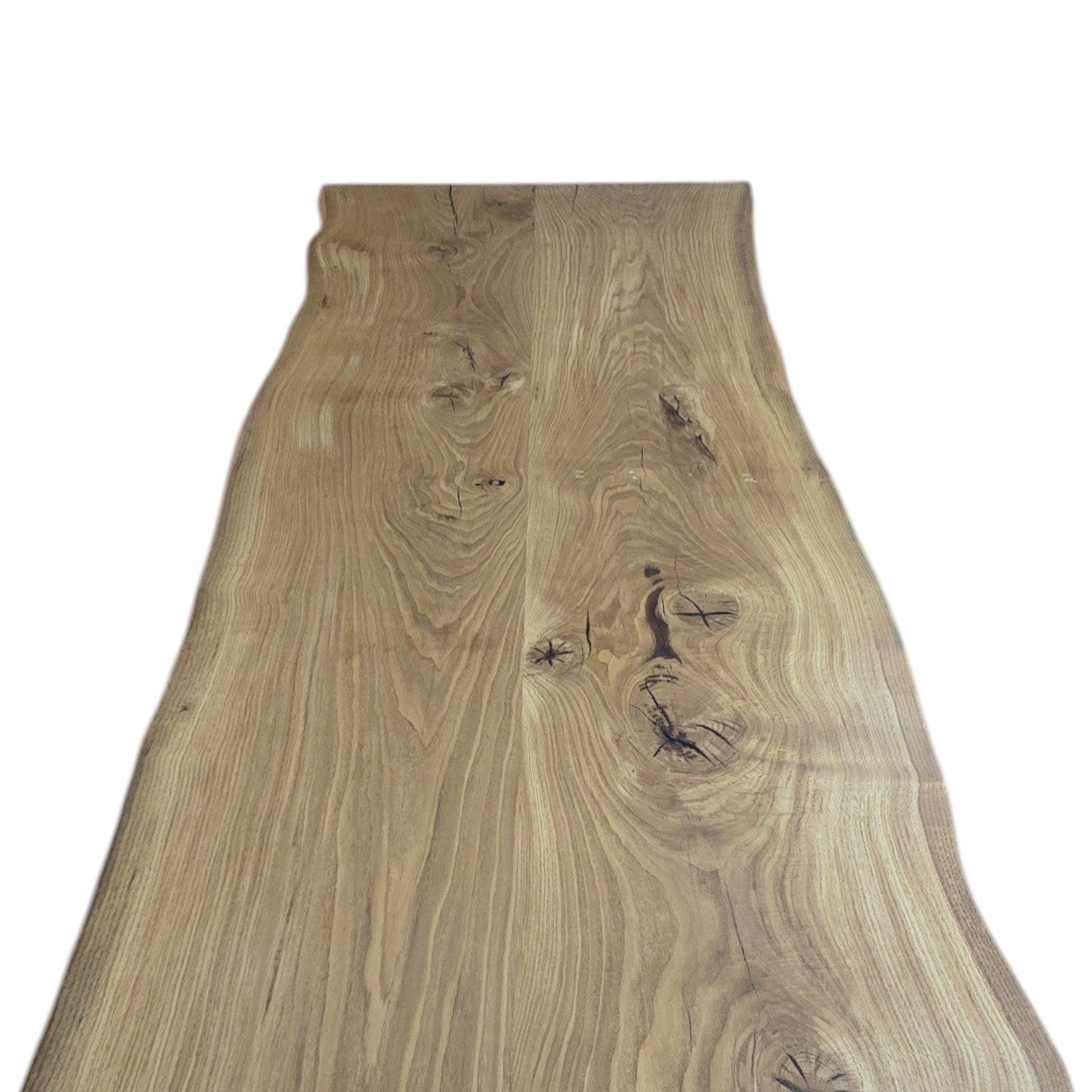 Plankebord i eg (tykkelse: 6 cm)