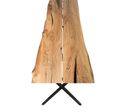 Plankebord i Elm – 280x110 cm