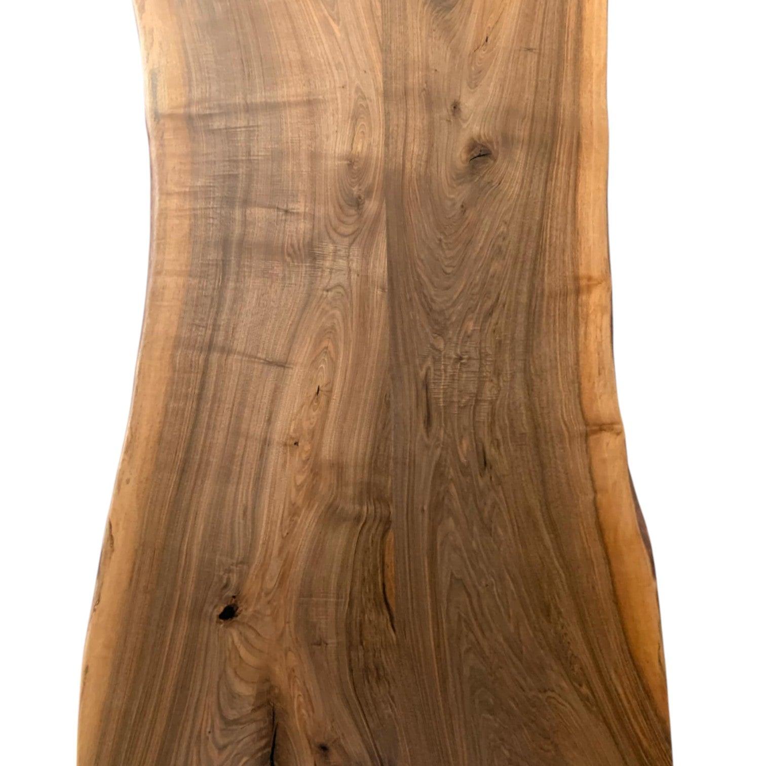 Plankebord med natur kant– 220 x 95-110 cm