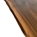 Plankebord med natur kant– 220 x 95-110 cm