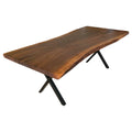 Plankebord med natur kant– 220 x 95-110 cm