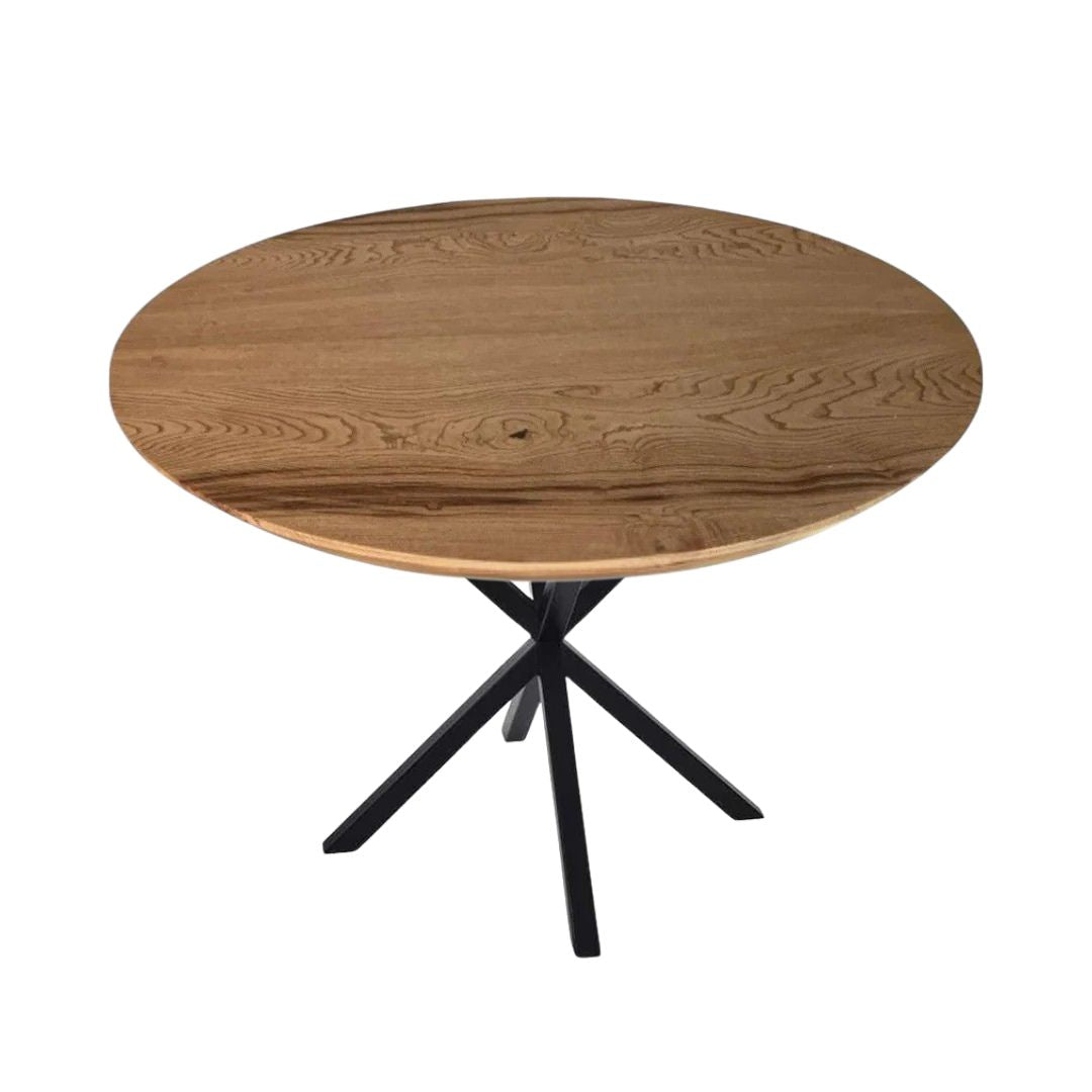 Plankebord Rundt i Kastanjetræ – Ø120 cm