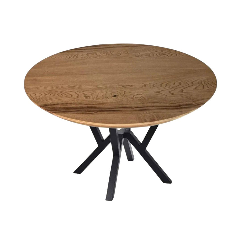 Plankebord Rundt i Kastanjetræ – Ø120 cm