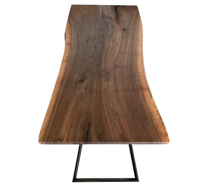 Plankebord i Valnød – 220x95-110 cm