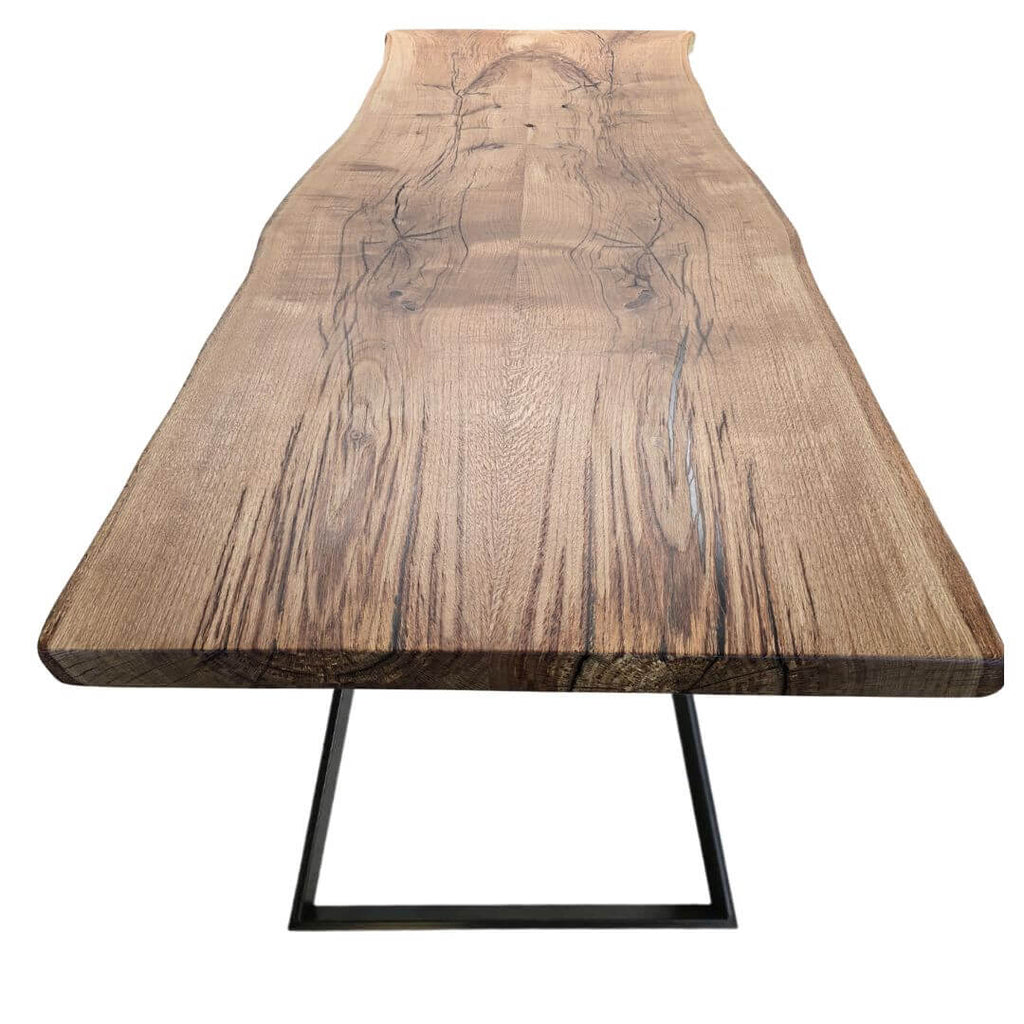 Plankebord i Egetræ – 300x100 cm