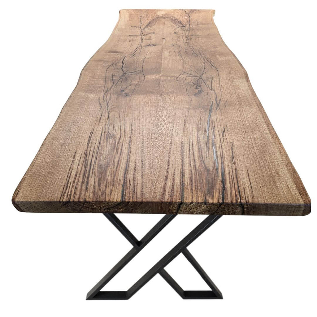 Plankebord i Egetræ – 300x100 cm