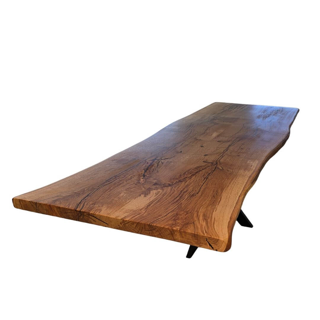 Plankebord i Egetræ – 300x100 cm