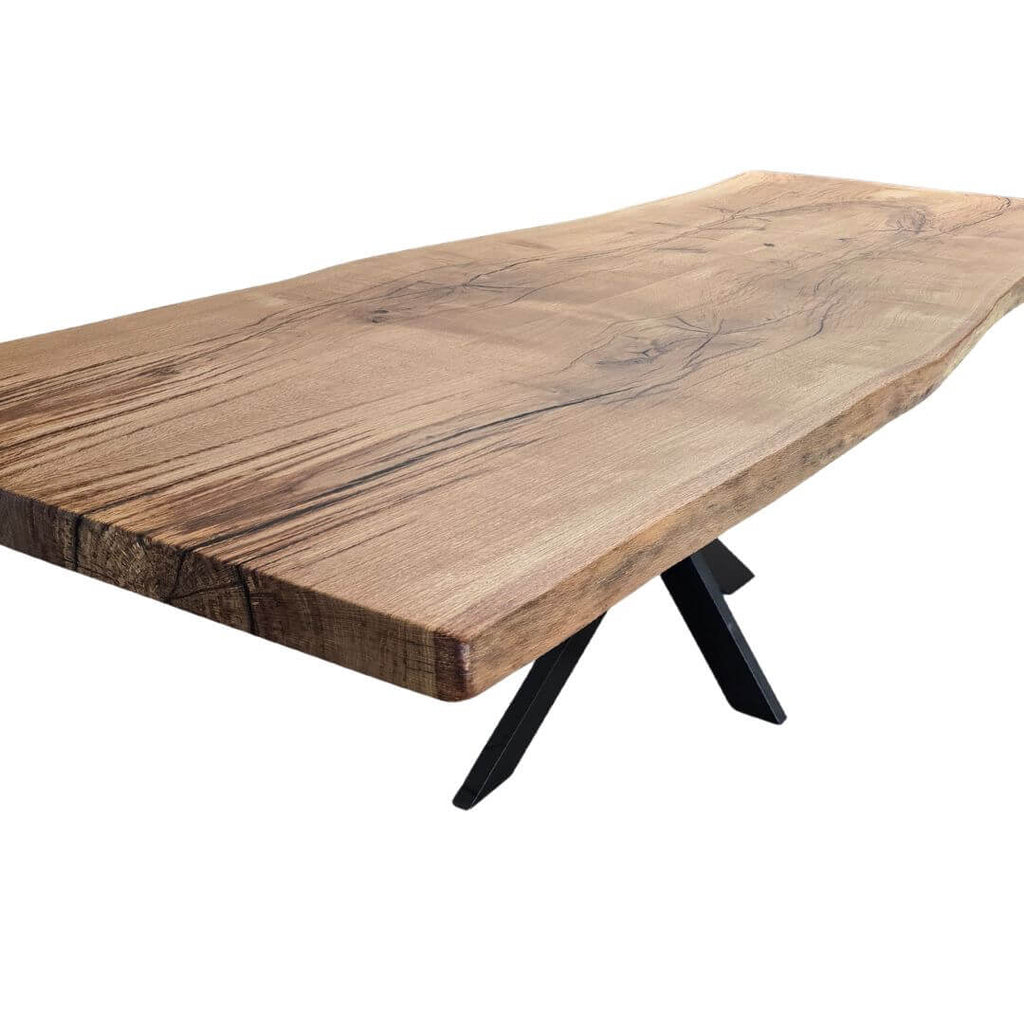 Plankebord i Egetræ – 300x100 cm