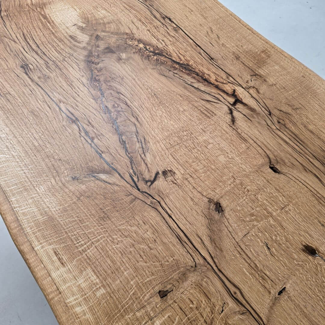 Plankebord i Egetræ – 300x100 cm