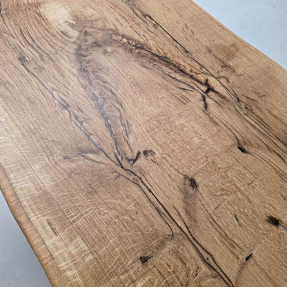 Plankebord egetræ 300x100 cm
