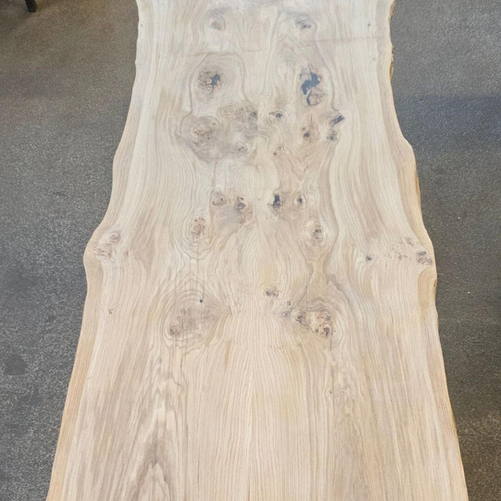 Plankebord i eg – 320x100 cm