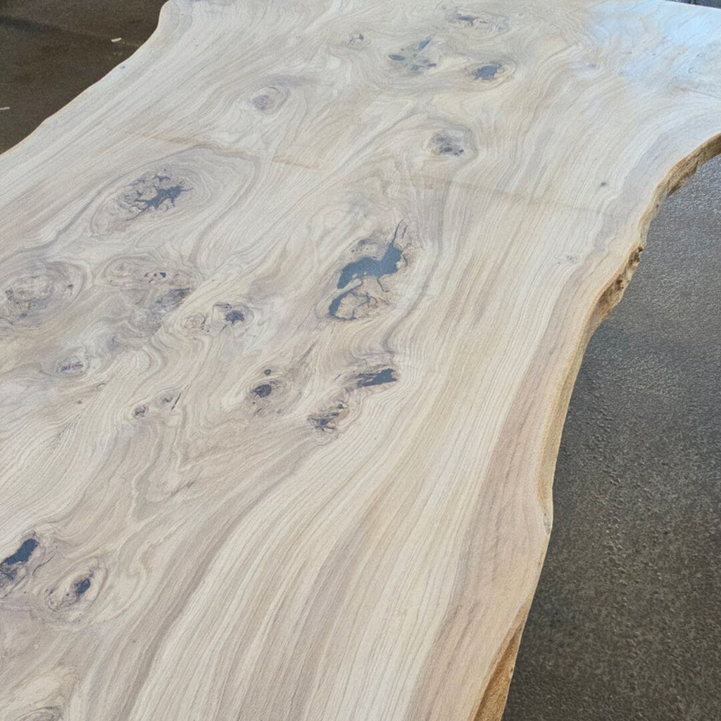 Plankebord i eg – 320x100 cm