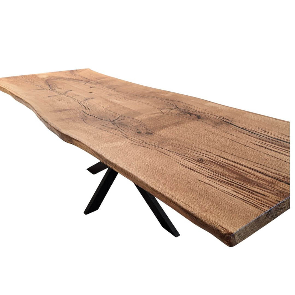 Plankebord i Egetræ – 300x100 cm