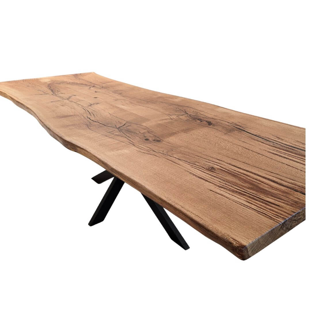 Plankebord i Egetræ – 300x100 cm