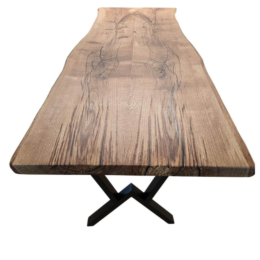 Plankebord i Egetræ – 300x100 cm