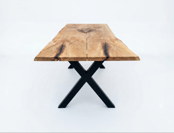 Plankebord i Elm – 290x100 cm