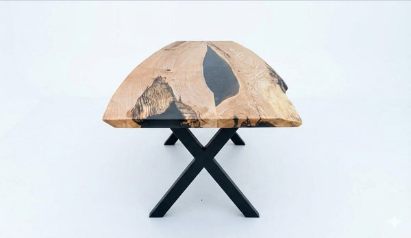 Plankebord i Asketræ – 290x90/105 cm