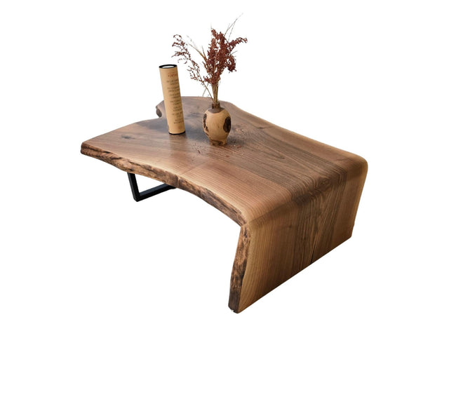 Sofabord Valnød 150×65-94 cm